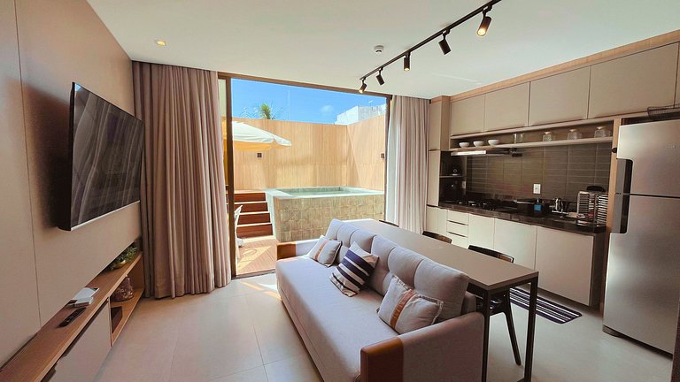 Flat FM20 Cabo Branco Private Pool - By Almare