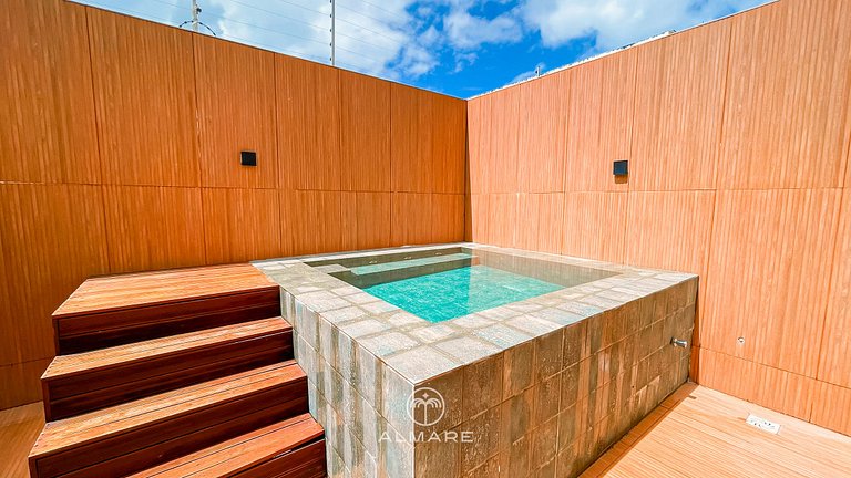 Flat FM20 Cabo Branco Piscina Privativa By Almare