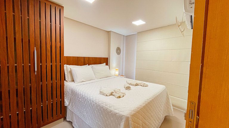 Flat Oceânica Frente Mar - By Almare