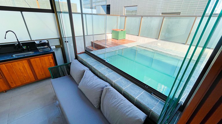 FM20 Cabo Branco Piscina Privativa - By Almare