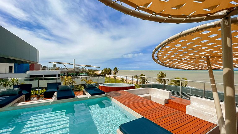 Aquamaris Varanda Vista Mar Lateral - By Almare