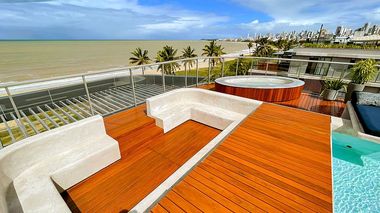 Aquamaris Varanda Vista Mar Lateral - By Almare