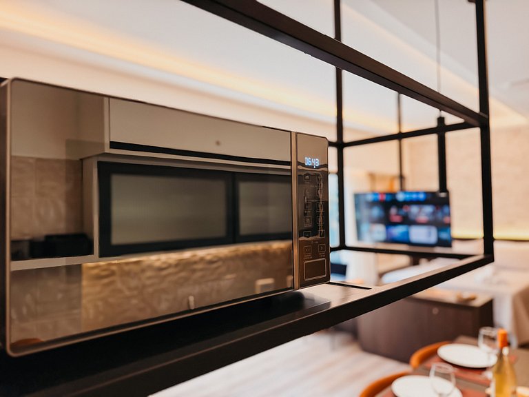 Studio amplo c/ cozinha completa e equipada