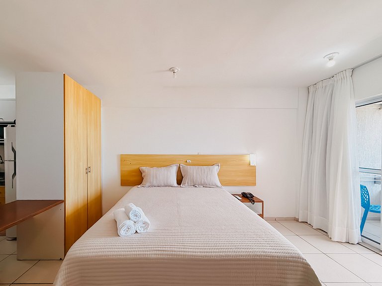 Terrazzo Flat 603 c/ Vista Mar e Cozinha Equipada