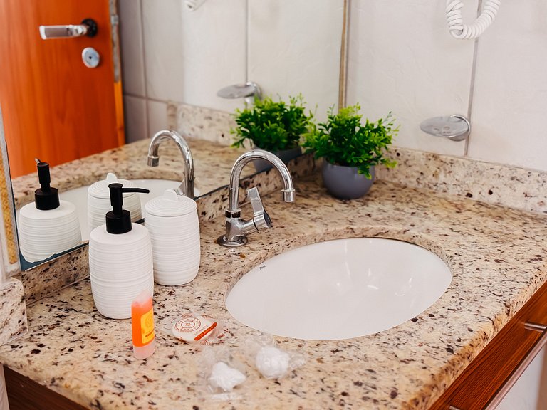 Terrazzo Flat 603 c/ Vista Mar e Cozinha Equipada