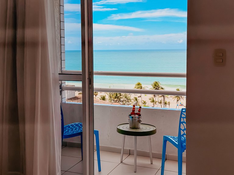 Terrazzo Flat 603 c/ Vista Mar e Cozinha Equipada