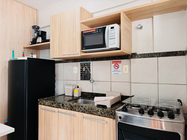 Terrazzo Flat 608 com Vista Mar