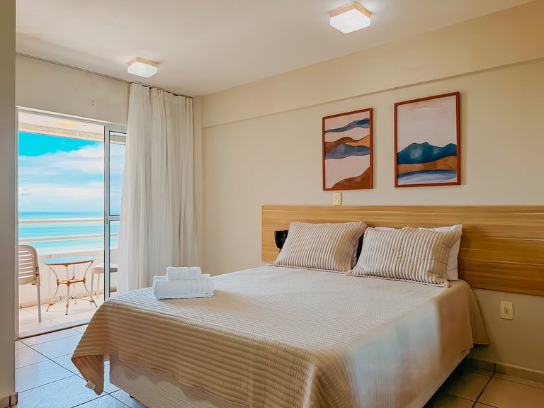 Terrazzo Flat 608 com Vista Mar