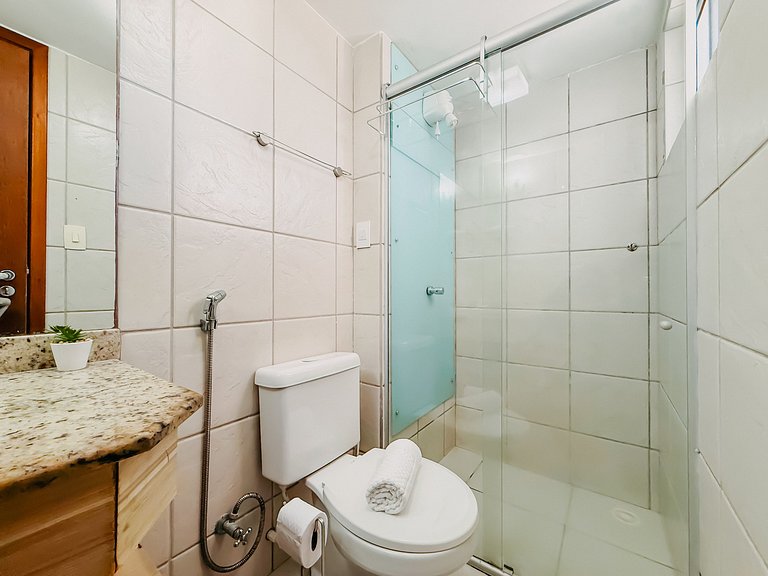 Terrazzo Flat 608 com Vista Mar