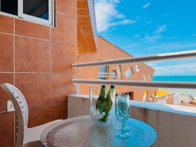 Terrazzo Flat 608 com Vista Mar