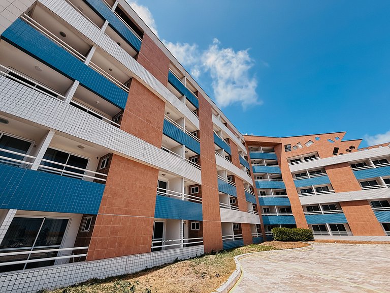 Terrazzo Flat 603 c/ Vista Mar e Cozinha Equipada