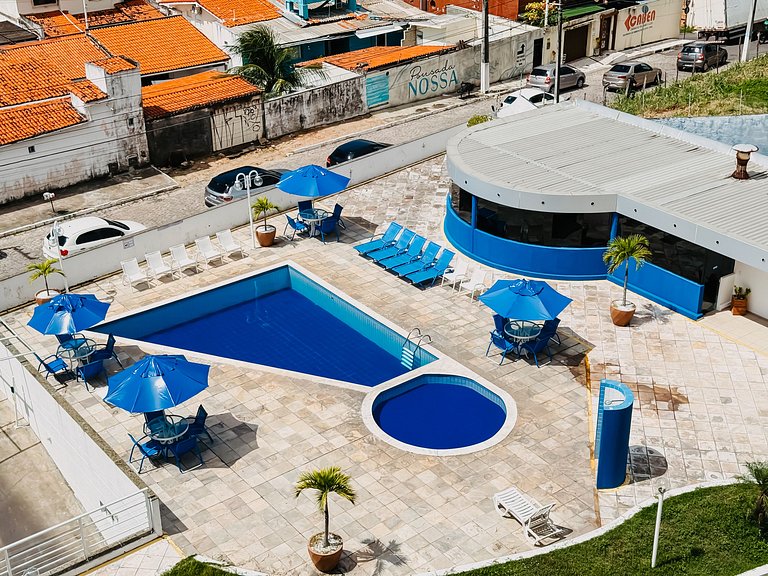 Terrazzo Flat 608 com Vista Mar