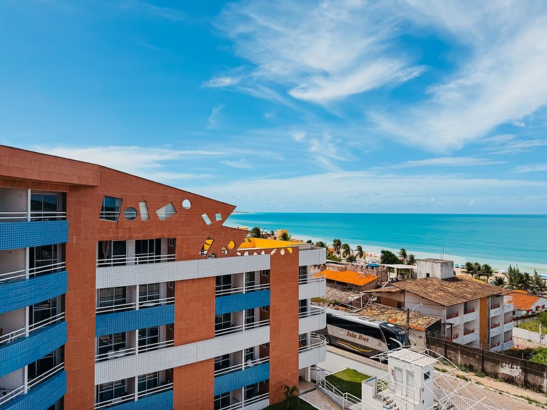Terrazzo Flat 603 c/ Vista Mar e Cozinha Equipada