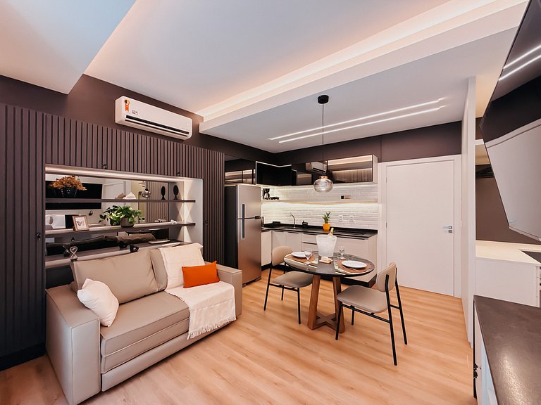 Mondrian Flat com Jardim Privativo