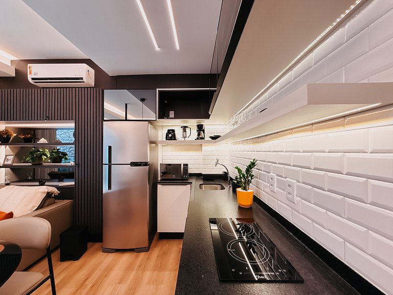 Mondrian Flat com Jardim Privativo