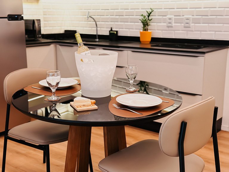 Mondrian Flat com Jardim Privativo