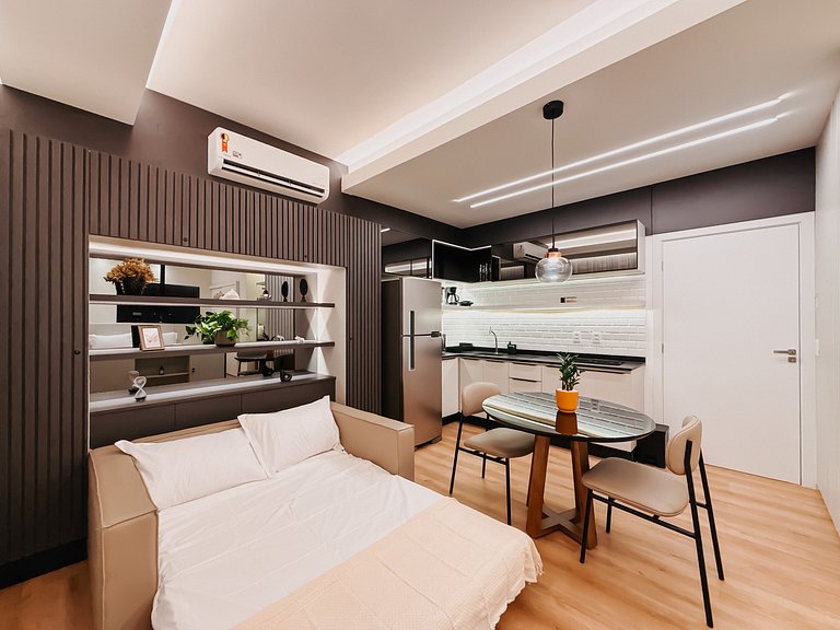 Mondrian Flat com Jardim Privativo