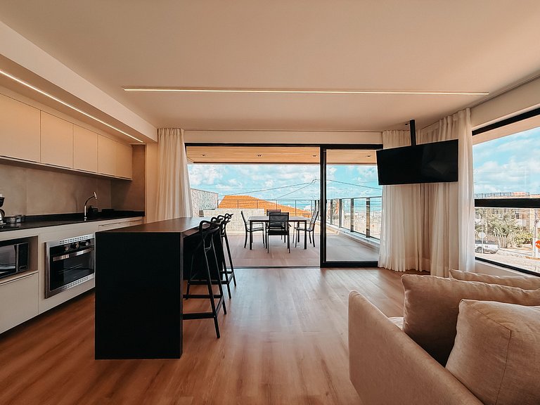 Mondrian Flat Apt 10 Vista Mar e Piscina Privativa