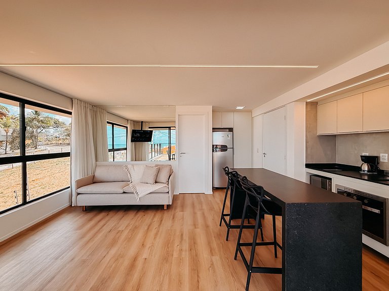 Mondrian Flat Apt 10 Vista Mar e Piscina Privativa
