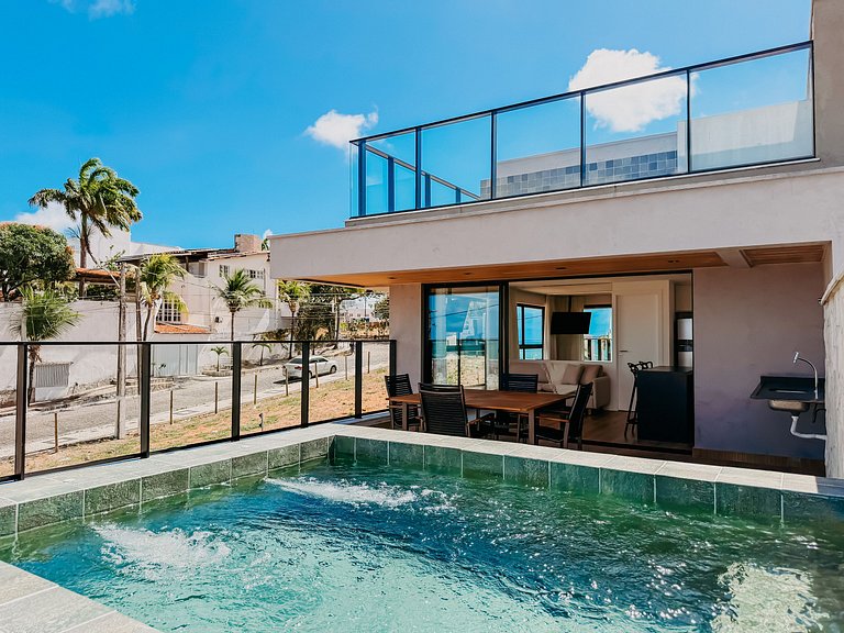Mondrian Flat Apt 10 Vista Mar e Piscina Privativa