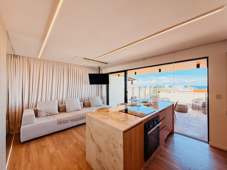 Mondrian Flat Apt 15 Vista Mar e Piscina Privativa