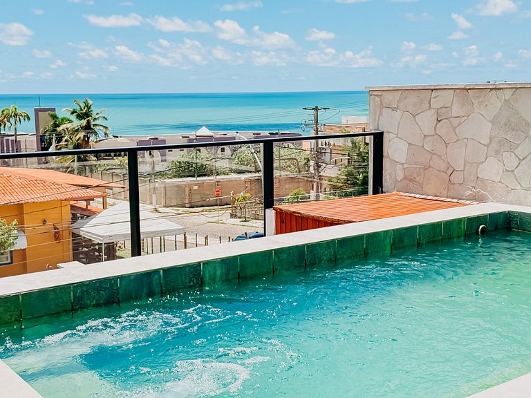 Mondrian Flat Apt 15 Vista Mar e Piscina Privativa