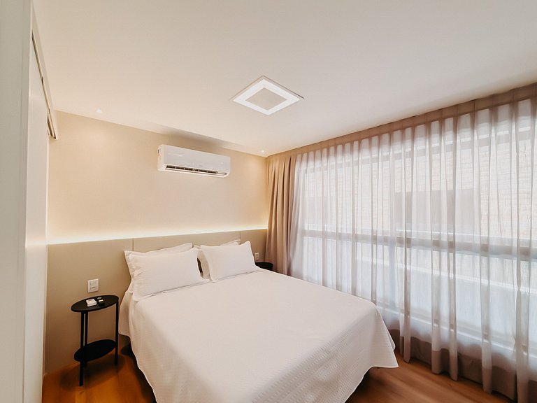 Mondrian Flat Apto 12/ Luxo e Conforto para Casais