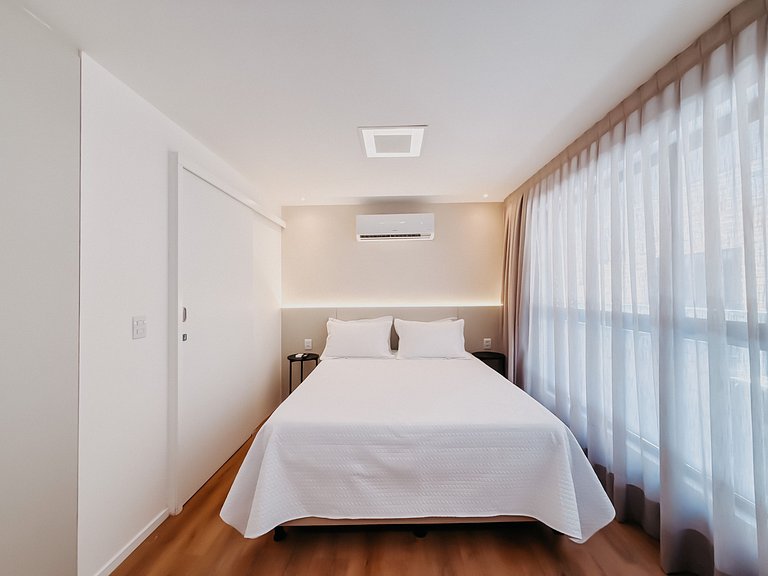 Mondrian Flat Apto 12/ Luxo e Conforto para Casais