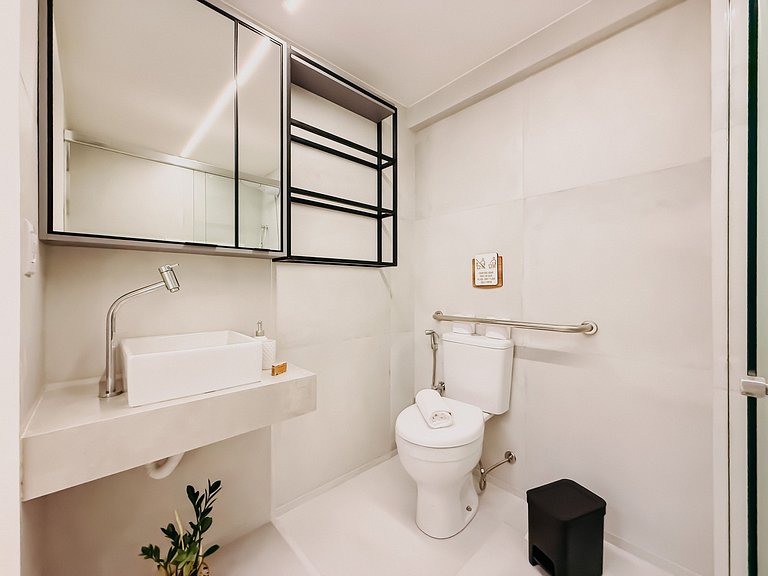 Mondrian Flat Apto 12/ Luxo e Conforto para Casais