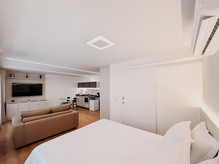 Mondrian Flat Apto 12/ Luxo e Conforto para Casais