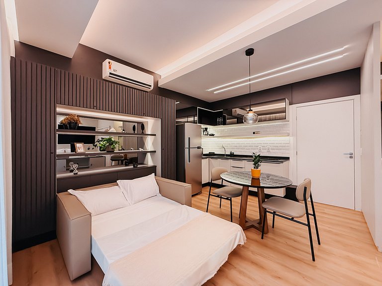 Mondrian Flat com Jardim Privativo
