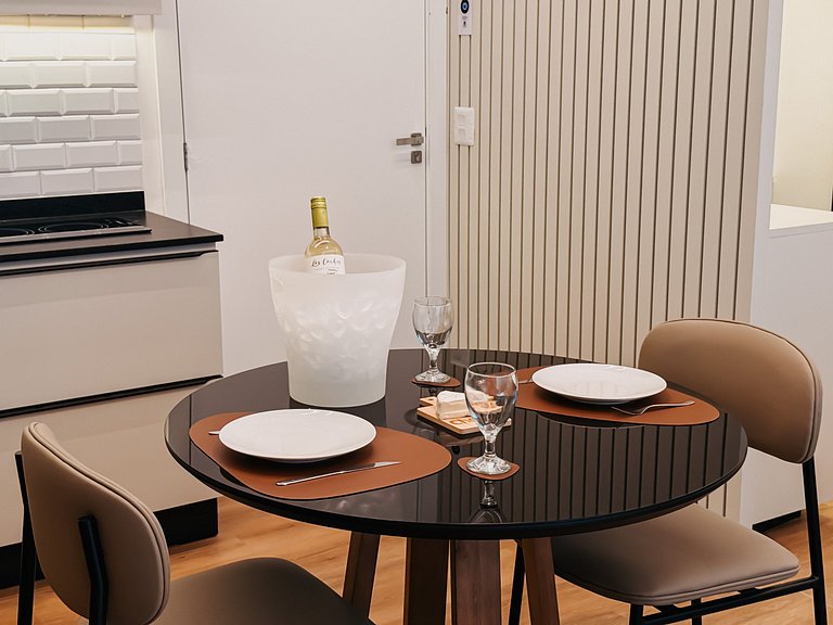 Mondrian Flat com Jardim Privativo