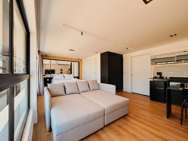 Mondrian Flat Apto 09 Vista Mar