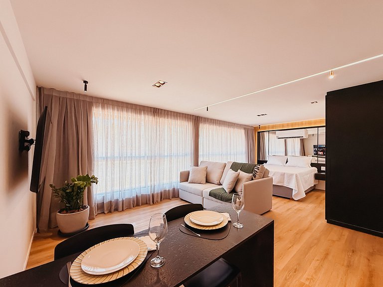 Mondrian Flat Apto 09 Vista Mar
